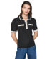 ფოტო #1 პროდუქტის Women's Tweed-Trim Polo Top