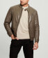 ფოტო #1 პროდუქტის Men's Leather Biker Jacket