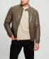 Фото #1 товара Men's Leather Biker Jacket