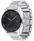 ფოტო #2 პროდუქტის Men's Swiss Museum Sport Stainless Steel Bracelet Watch 42mm