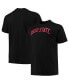 ფოტო #2 პროდუქტის Men's Black Ohio State Buckeyes Big and Tall Arch Team Logo T-shirt