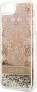 Guess Guess GUHCI8LFLSD iPhone SE 2022 / SE 2020 / 7 / 8 złoty/gold hardcase Paisley Liquid Glitter