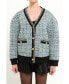 ფოტო #1 პროდუქტის Women's Boucle Cardigan