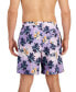 Men's Donan Palm-Print Quick-Dry 7" Swim Trunks, Created for Macy's