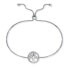 Silver bracelet Tree of Life with zircons ERB-LILTREE-ZI
