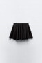 Mini layered skirt