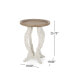 Enchanting French Country Accent Table with Hourglass Base