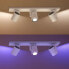 Фото #9 товара Signify Philips Hue White and colour ambience Argenta triple spotlight - Smart ceiling light - White - Bluetooth - LED - GU10 - 5.5 W