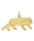 ფოტო #1 პროდუქტის 14k Gold Charm, Tiger Charm