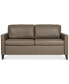 Фото #6 товара Priley 63" Leather Full Sleeper Sofa