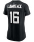 Фото #2 товара Women's Trevor Lawrence Black Jacksonville Jaguars 2021 NFL Draft First Round Pick Player Name Number T-shirt