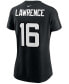 Women's Trevor Lawrence Black Jacksonville Jaguars 2021 NFL Draft First Round Pick Player Name Number T-shirt