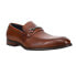 Фото #2 товара Stacy Adams Kaylor Bit Slip On Moc Toe Dress Mens Brown Dress Shoes 25572-221