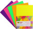 Фото #1 товара Цветная бумага Happy Color Гофрокартон A4/5 шт. Fluo Mix