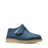 Фото #2 товара Clarks Desert Trek 26170134 Mens Blue Nubuck Oxfords & Lace Ups Casual Shoes