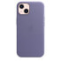 Фото #3 товара Apple iPhone 13 Leather Case with MagSafe - Wisteria - Cover - Apple - iPhone 13 - 15.5 cm (6.1") - Purple