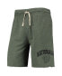 ფოტო #3 პროდუქტის Men's Heathered Green Washington Nationals Mainstream Logo Terry Tri-Blend Shorts