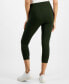 ფოტო #2 პროდუქტის Women's High Rise Cropped Pull-On Leggings, Created for Macy's