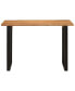 Dining Table 43.3"x19.7"x29.9" Solid Wood Acacia