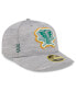 Фото #4 товара Men's Gray Oakland Athletics 2024 Clubhouse Low Profile 59FIFTY Fitted Hat
