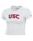 Фото #2 товара Women's White USC Trojans Core Baby T-Shirt