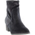 Фото #2 товара COCONUTS by Matisse Dotty Glitter Zippered Booties Womens Black Dress Boots DOTT