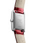 ფოტო #3 პროდუქტის Women's Swiss Mini DolceVita Red Strap Watch 22x29mm
