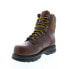 Wolverine Hellcat Ultraspring WP CarbonMax 8" Mens Brown Wide Work Boots