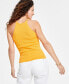 Women's Chain-Strap Halter Sweater Tank, Created for Macy's