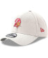 ფოტო #1 პროდუქტის Men's White Tampa Bay Buccaneers Throwback Logo Iced II 39THIRTY Flex Hat