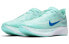 Фото #3 товара Кроссовки женские Nike Zoom Fly 3, легкие, беговые, низкие, цвет - светло-синий (AT8241-300)