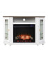 Фото #1 товара Dilvon Electric Media Fireplace with Storage