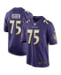 Фото #2 товара Men's Jonathan Ogden Purple Baltimore Ravens Game Retired Player Jersey