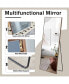 Clear High Definition Wall Mirror with Easy Assembly