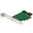 Фото #4 товара 3-Port M.2 SSD (NGFF) Adapter Card - 1 x PCIe (NVMe) M.2 - 2 x SATA III M.2 - PCIe 3.0 - PCIe - M.2 - SATA - Full-height / Low-profile - PCIe 3.0 - 50000 h - CE - FCC - TAA - REACH