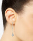 ფოტო #2 პროდუქტის Diamond Linear Drop Earrings (1 ct. t.w.) in 14k Gold or 14k White Gold, Created for Macy's