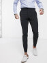 ASOS DESIGN super skinny smart trouser in black