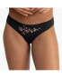 ფოტო #1 პროდუქტის Plus Size Better Briefs Thong with Embroidery