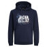 Фото #3 товара JACK & JONES Map Logo Hoodie