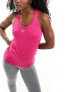 Фото #1 товара Nike Training One Dri-Fit slim tank in fierce pink