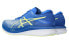 Фото #4 товара Asics Magic Speed 3.0 减震防滑耐磨 低帮 跑步鞋 男款 蓝青色 / Кроссовки Asics Magic Speed 1011B703-400