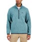 Фото #1 товара Men's Shoal Bay Quarter-Zip Mock-Neck Fleece Sweater