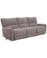 Фото #6 товара Deklyn 106" 3-Pc. Zero Gravity Fabric Sofa with 3 Power Recliners, Created for Macy's