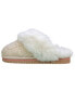 Women's Demi Cable Knit Scuff Slippers