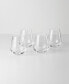 Mingle Stemless Wine Glasses, Set of 4