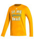 Men's Gold San Jose Sharks Reverse Retro 2.0 Fresh Playmaker Long Sleeve T-shirt