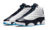 Jordan Air Jordan 13 Retro "Obsidian" 高帮 复古篮球鞋 GS 白蓝 / Кроссовки Jordan Air Jordan 13 Retro "Obsidian" GS DJ3003-144