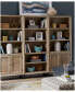 Фото #12 товара Gidian Home Office 3-Pc. Set (Open Bookcase, Open Bookcase, Door Bookcase)