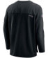 ფოტო #4 პროდუქტის Men's Black Baltimore Ravens Sideline Half-Zip UV Performance Jacket