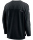 Фото #4 товара Men's Black Baltimore Ravens Sideline Half-Zip UV Performance Jacket